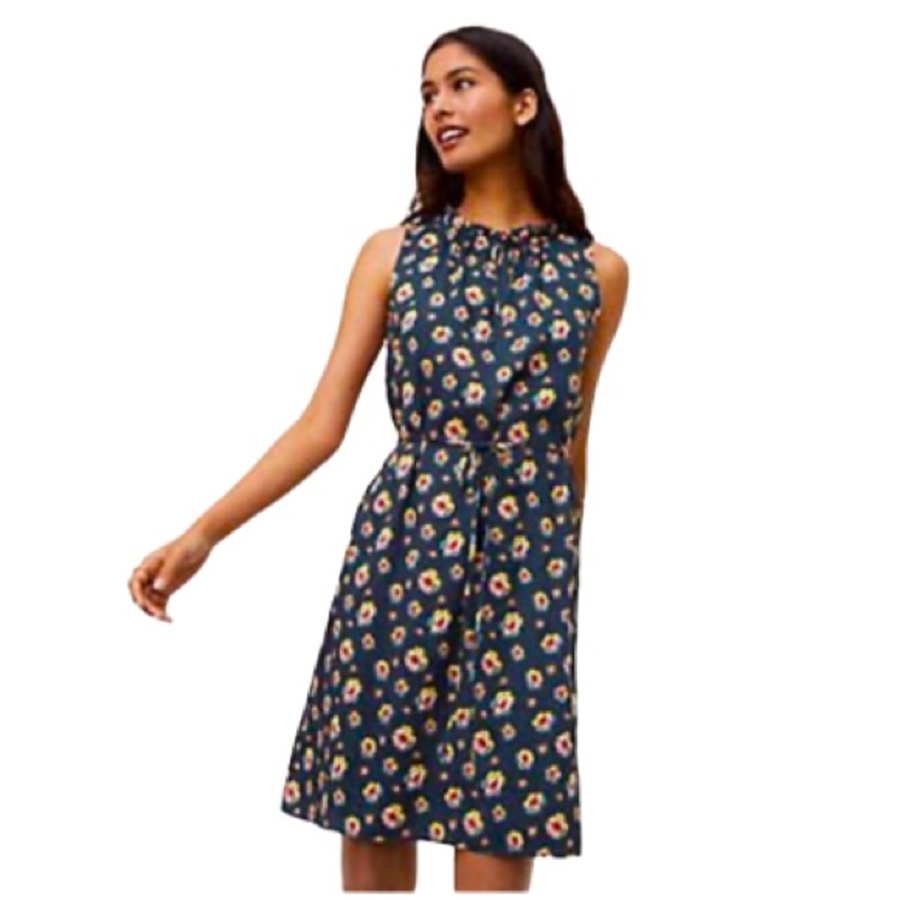 LOFT Floral Shift Dress
